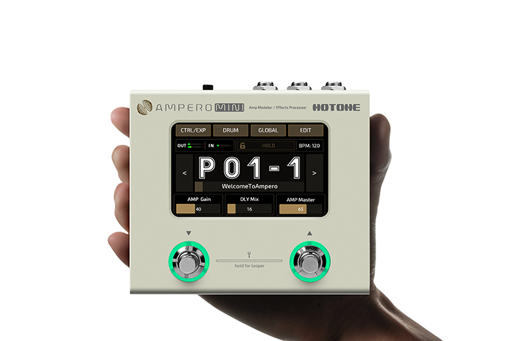 Hotone Hotone Ampero Mini 綜合效果器 第 2 張圖片｜三峽效果器