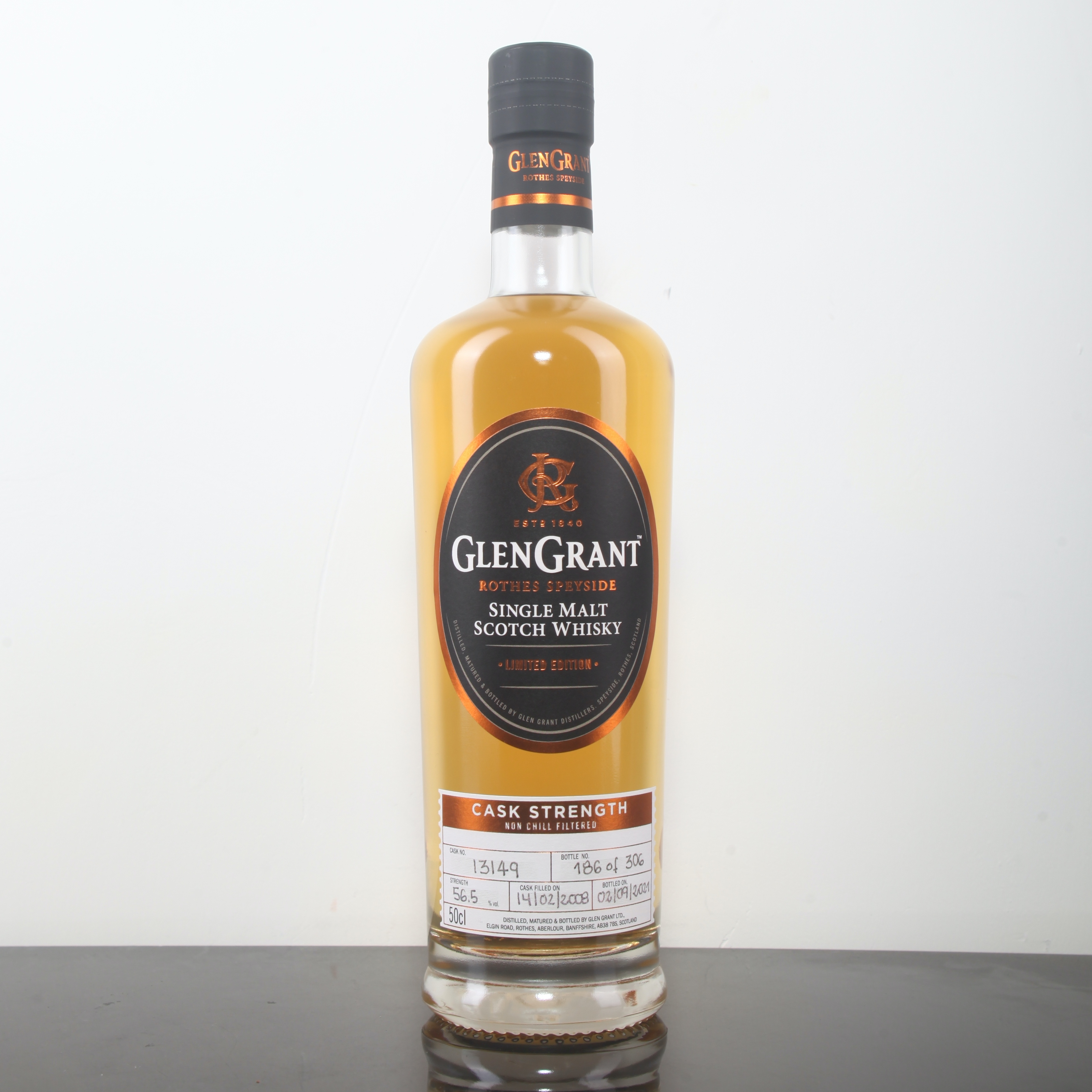 Glen Grant 2008 13yo Distillery Exclusive Whisky Single Cask #13149 56.5%