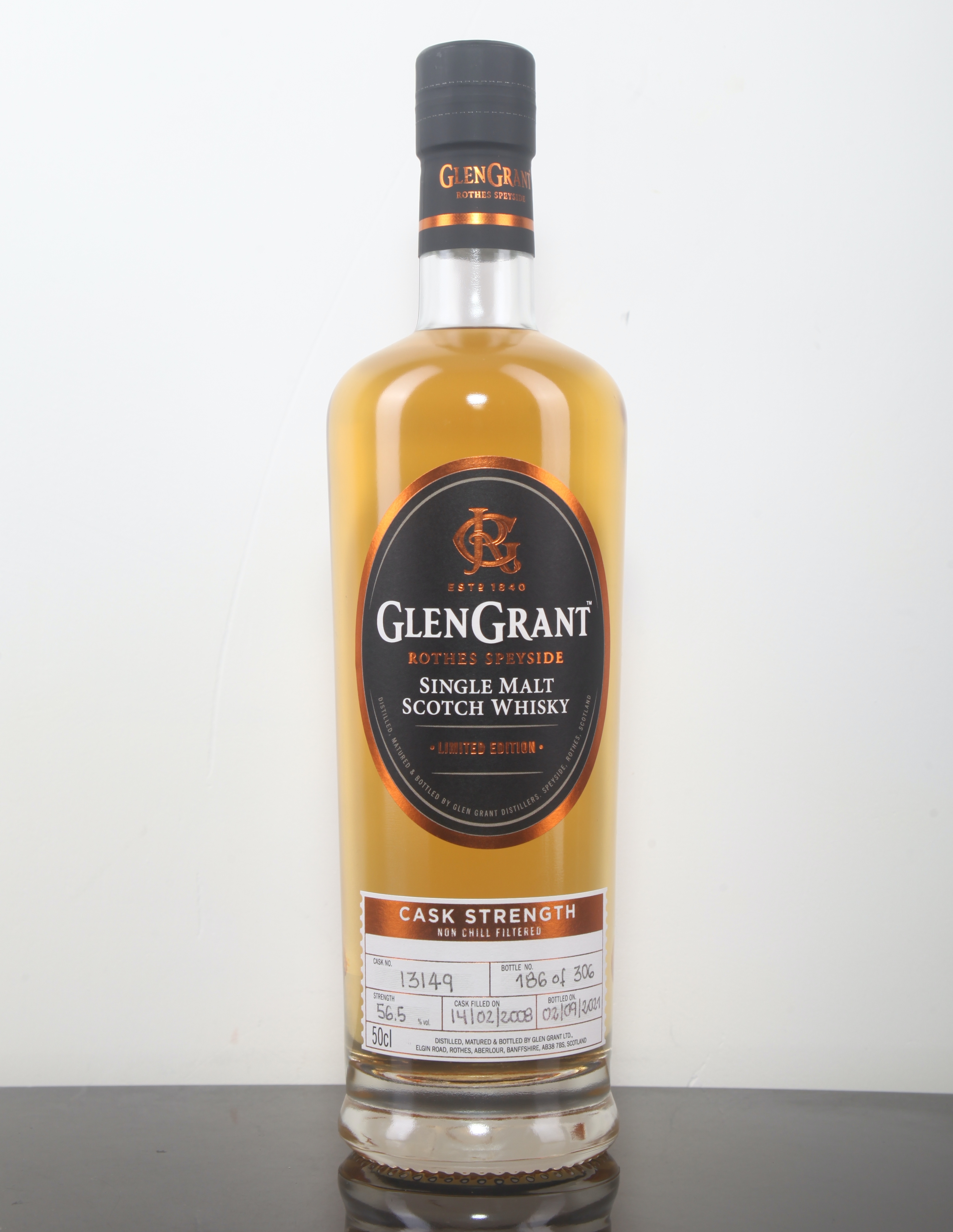 Glen Grant 2008 13yo Distillery Exclusive Whisky Single Cask #13149 56.5%