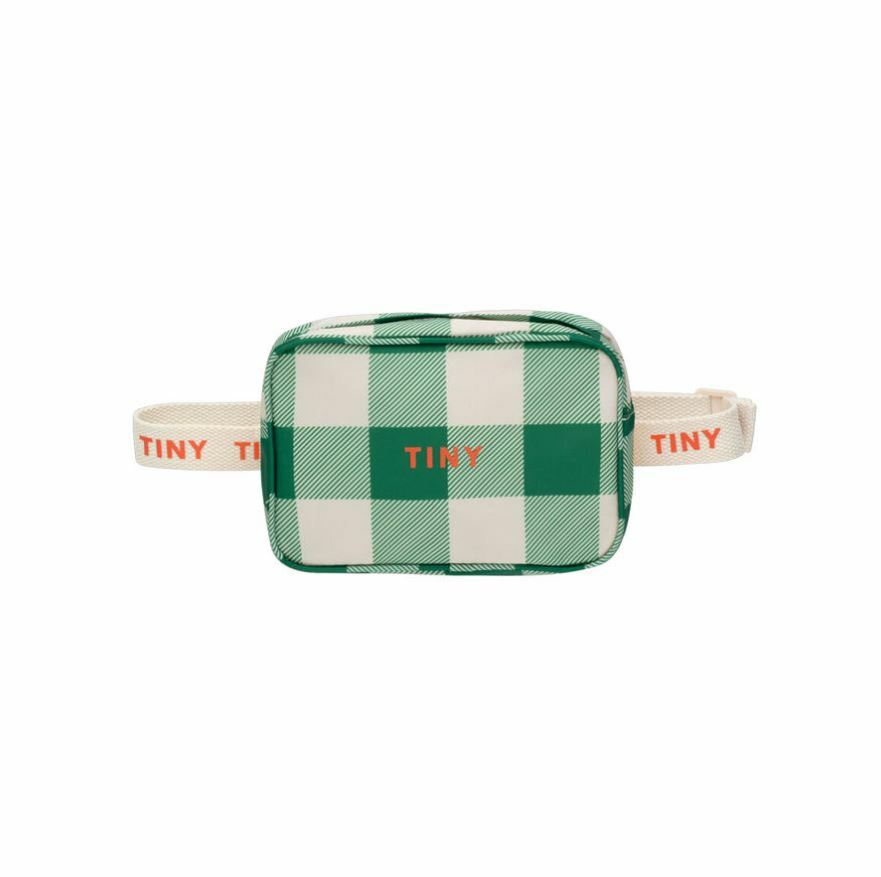 TINYCOTTONS 格紋腰包 CHECK FANNY BAG