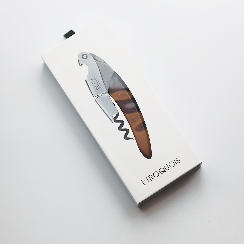 法國 L'IROQUOIS 兩段式開瓶器/冷酷灰