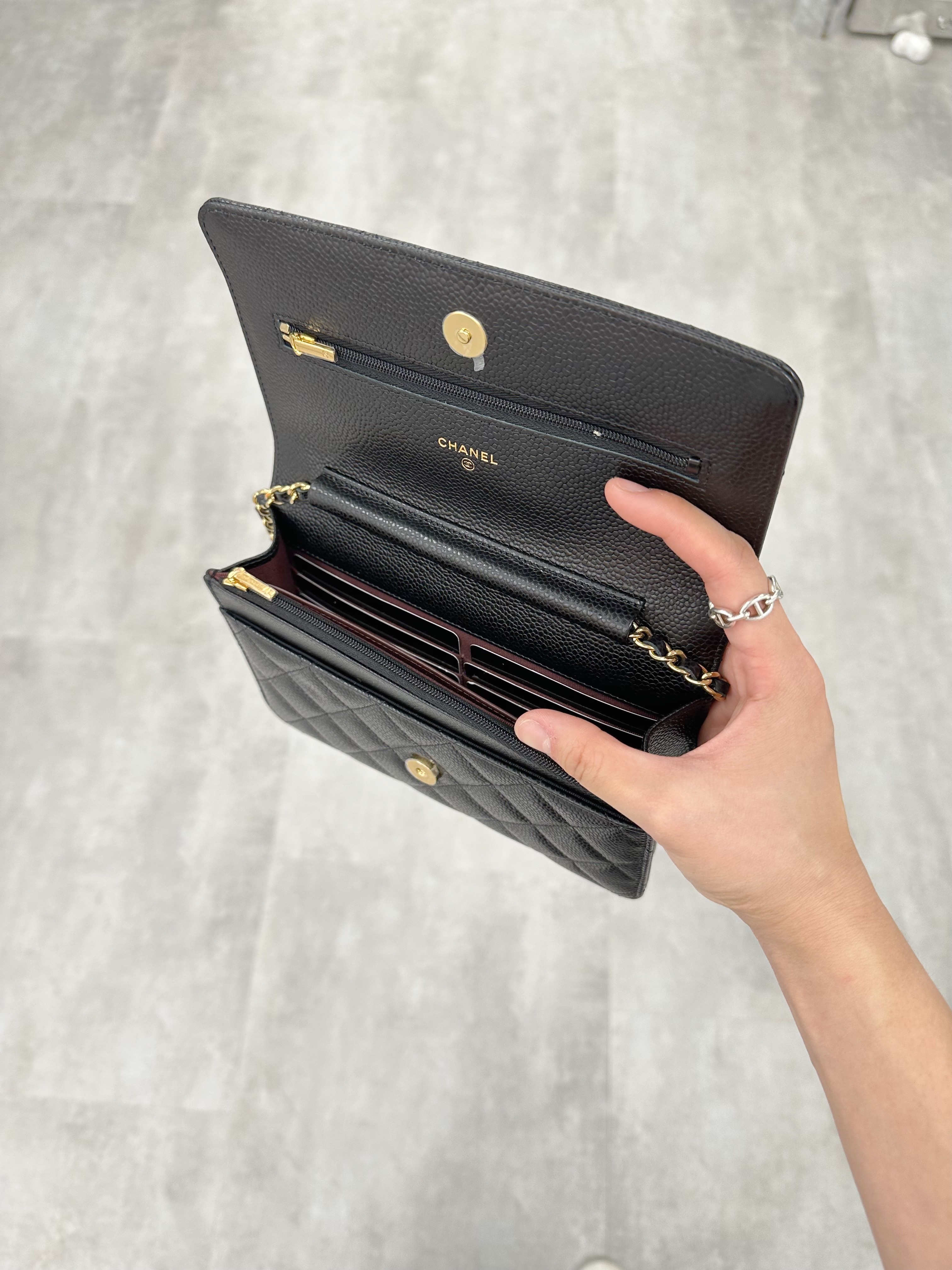 Chanel Classic Wallet On Chain (AP0250)