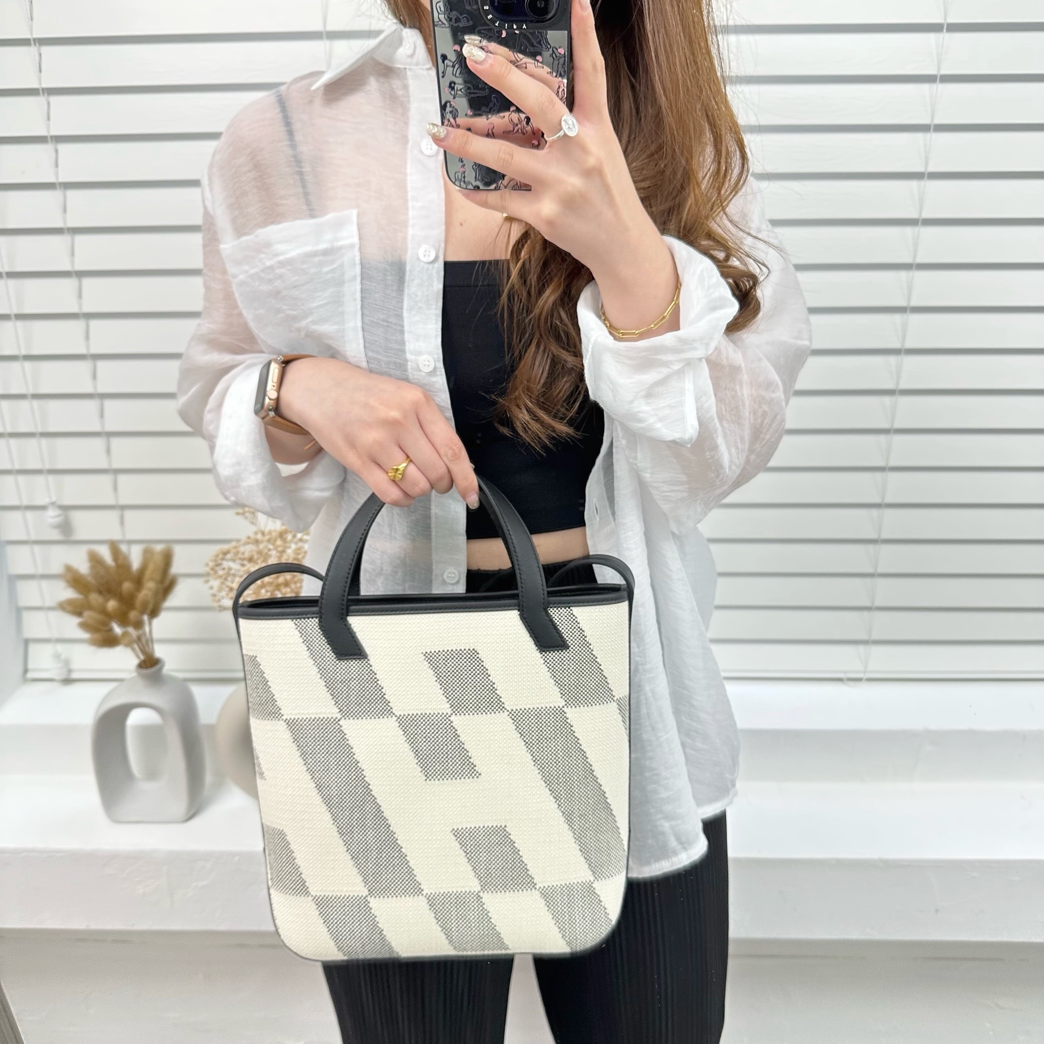 Hermes Cabas Hen Biais 27