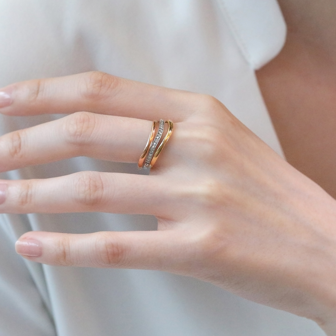 童心未泯 — 13分鑽石戒指(套組)