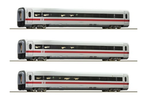 Roco 74029 HO規 ICE 1, DB AG ICE 1客車廂, 三輛組