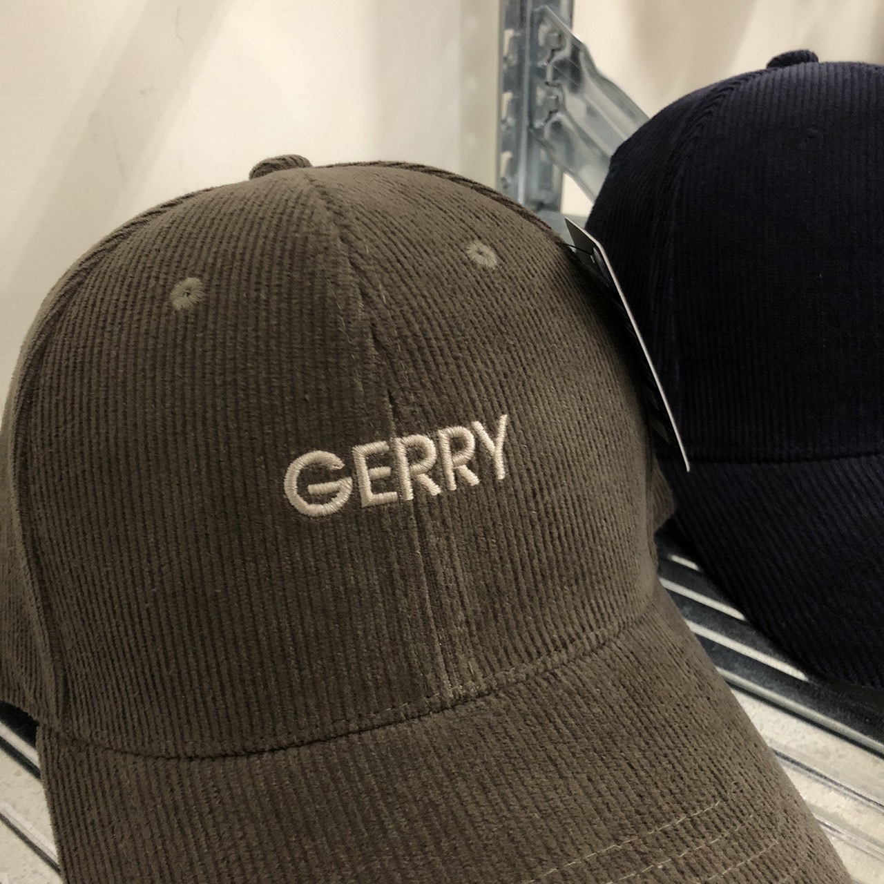 GERRY 燈芯絨立體刺繡logo老帽 日線商品 90GER-138