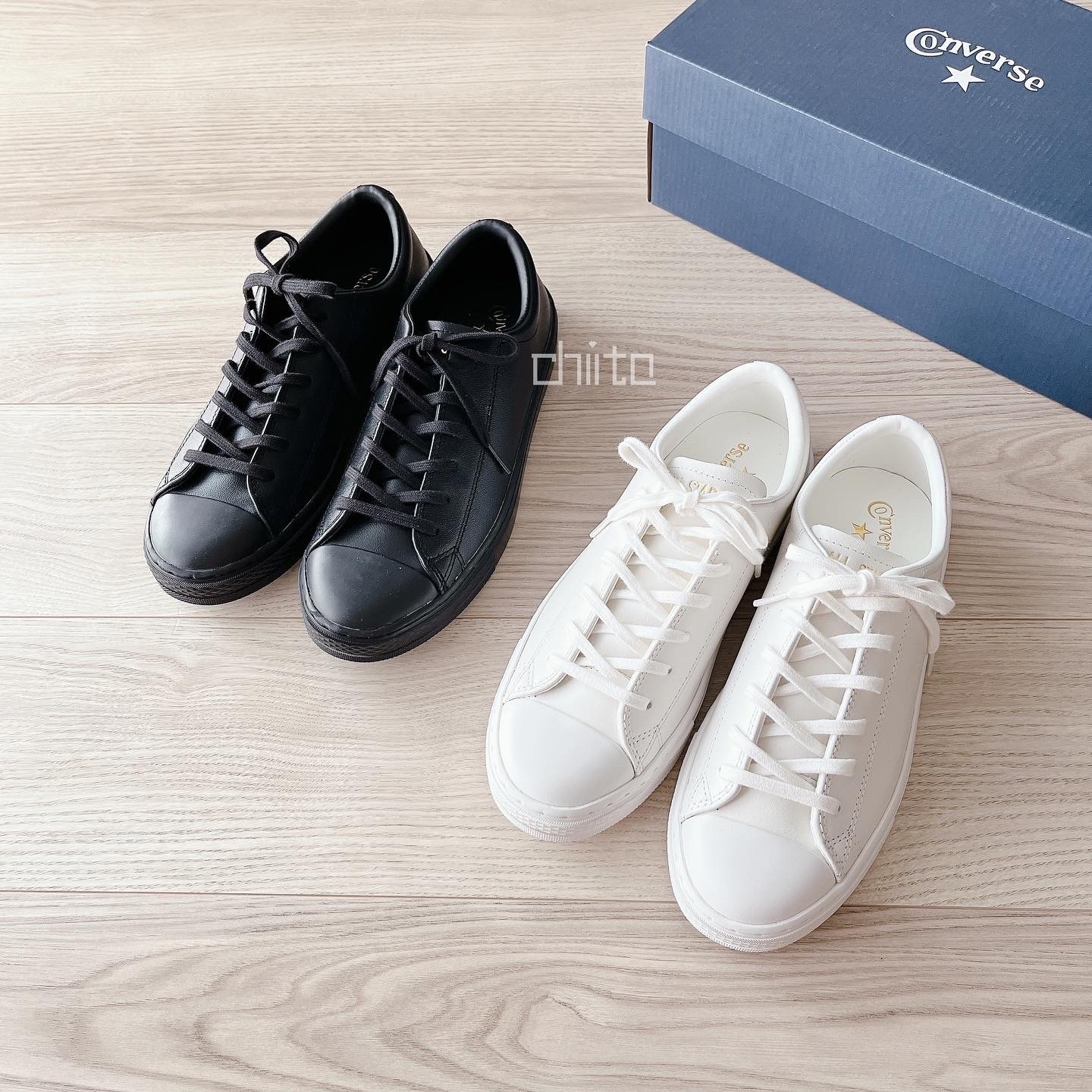 CONVERSE 質感皮革鞋款