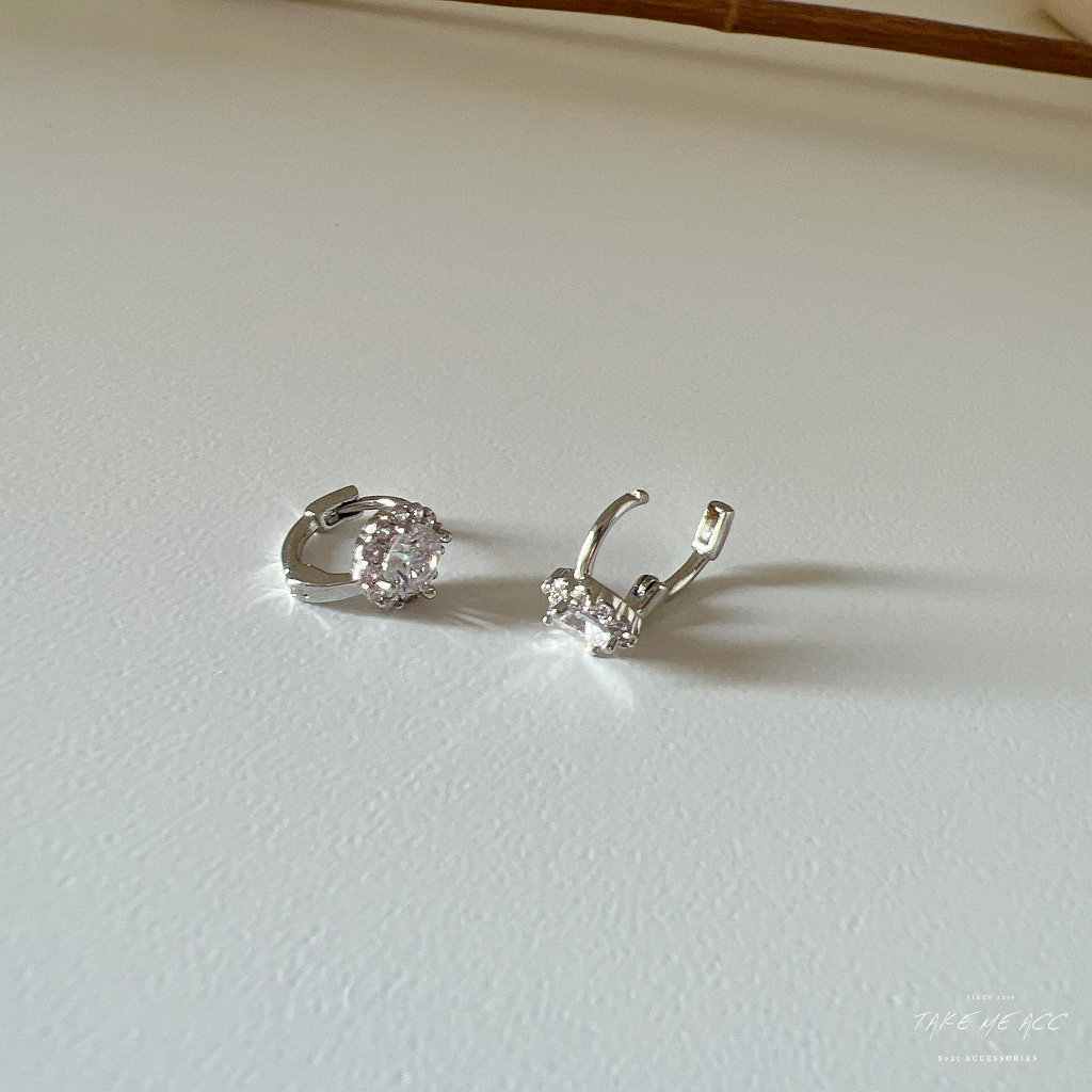 回音｜純銀針耳環