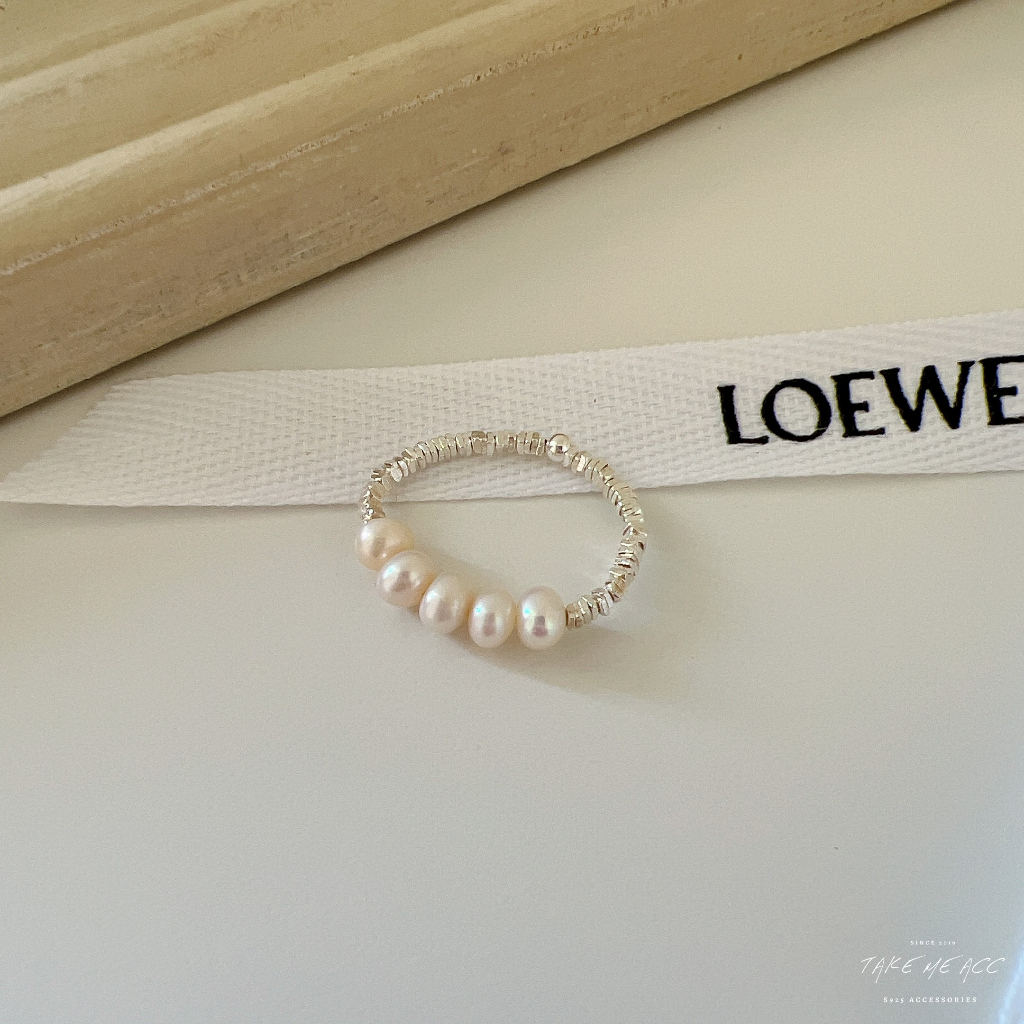 海岸上的漫步｜純銀戒指