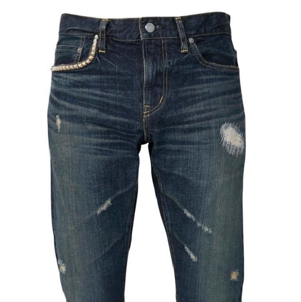 HYSTERIC GLAMOUR KPR PROCESSED SLIM DENIM - PRE ORDER I