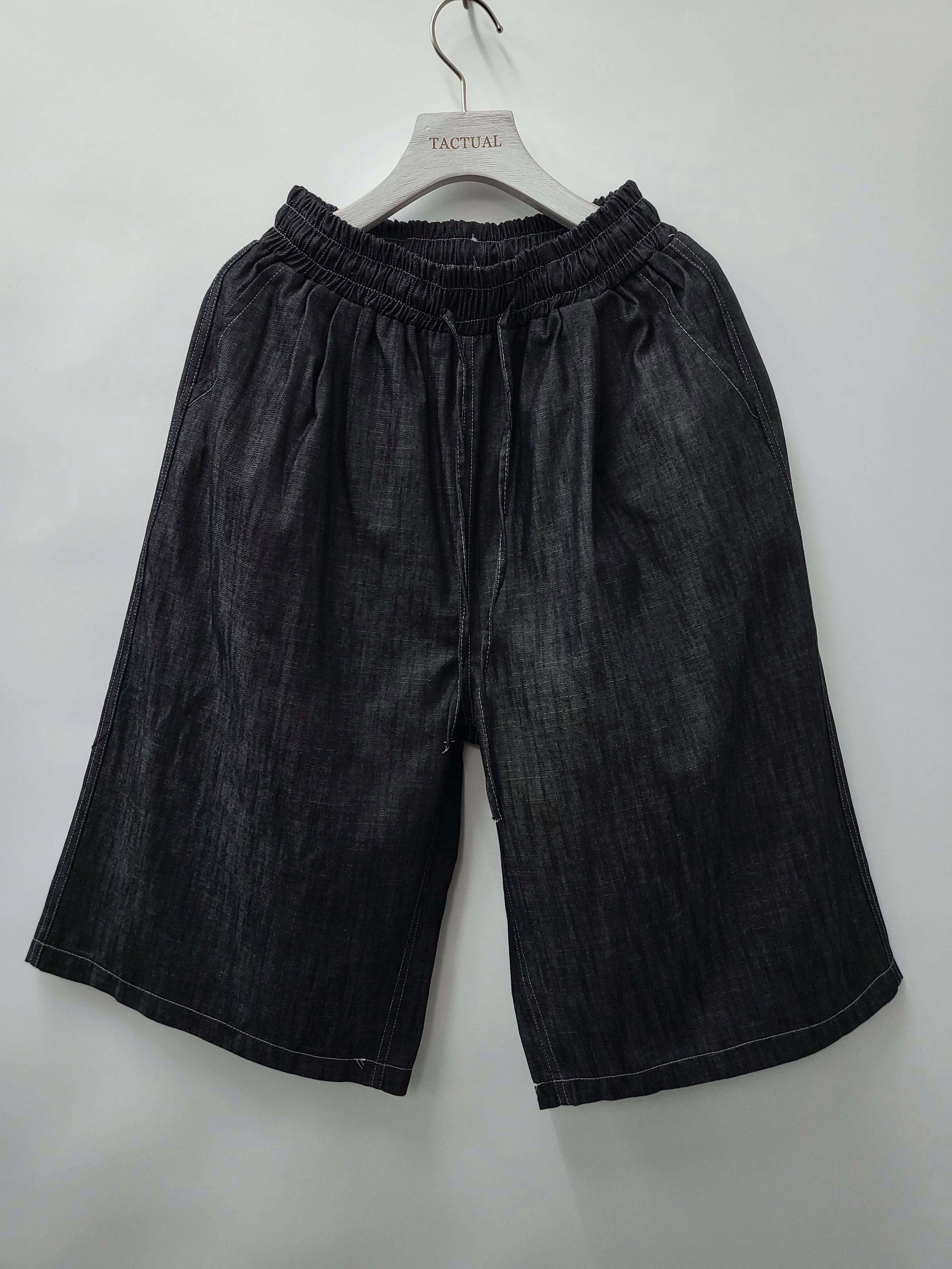 淨色牛仔短褲 P2434