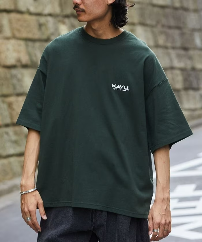 日本KAVU TOUR TEE 短袖