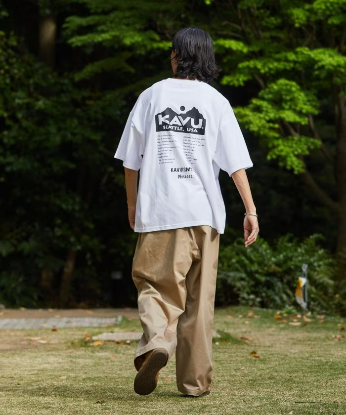 日本KAVU TOUR TEE 短袖
