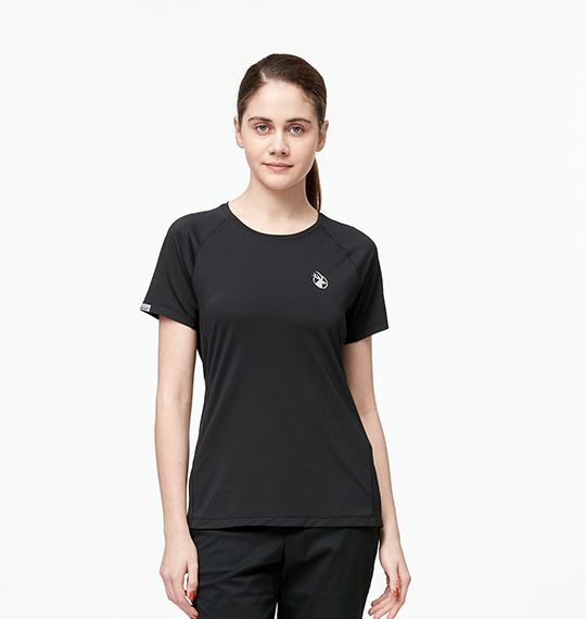 Wildland荒野休閒 女性輕量扒線圓領排汗衫 (2色) 女性圓領短袖上衣 10WA91631