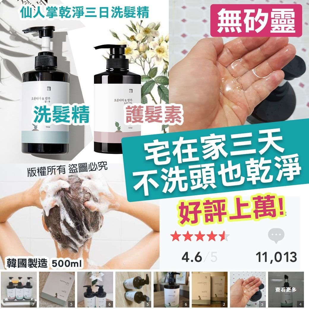 WSBB1163 韓國製造仙人掌乾淨三日洗護系列500ml（現貨-20260510）