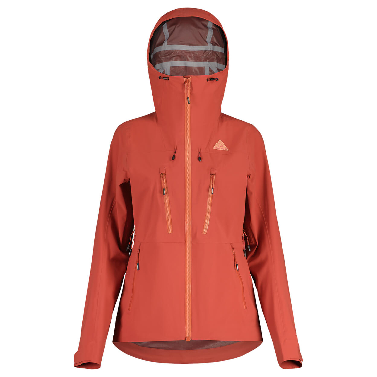 【MALOJA】女專業款防風防水外套 / 23MA35101-[橘綠拼、橘紅]