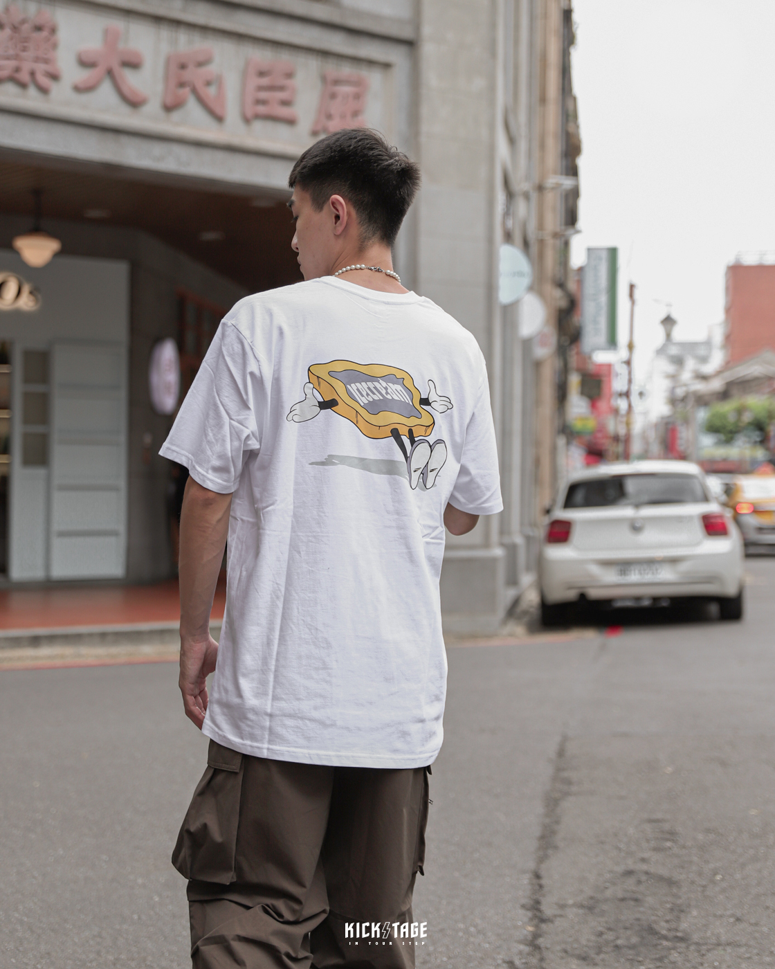 **特價商品售出不退換**ICE CREAM TIPSY SS TEE 四色 Q版人物 LOGO 爛醉 印花 短T【431-3202】