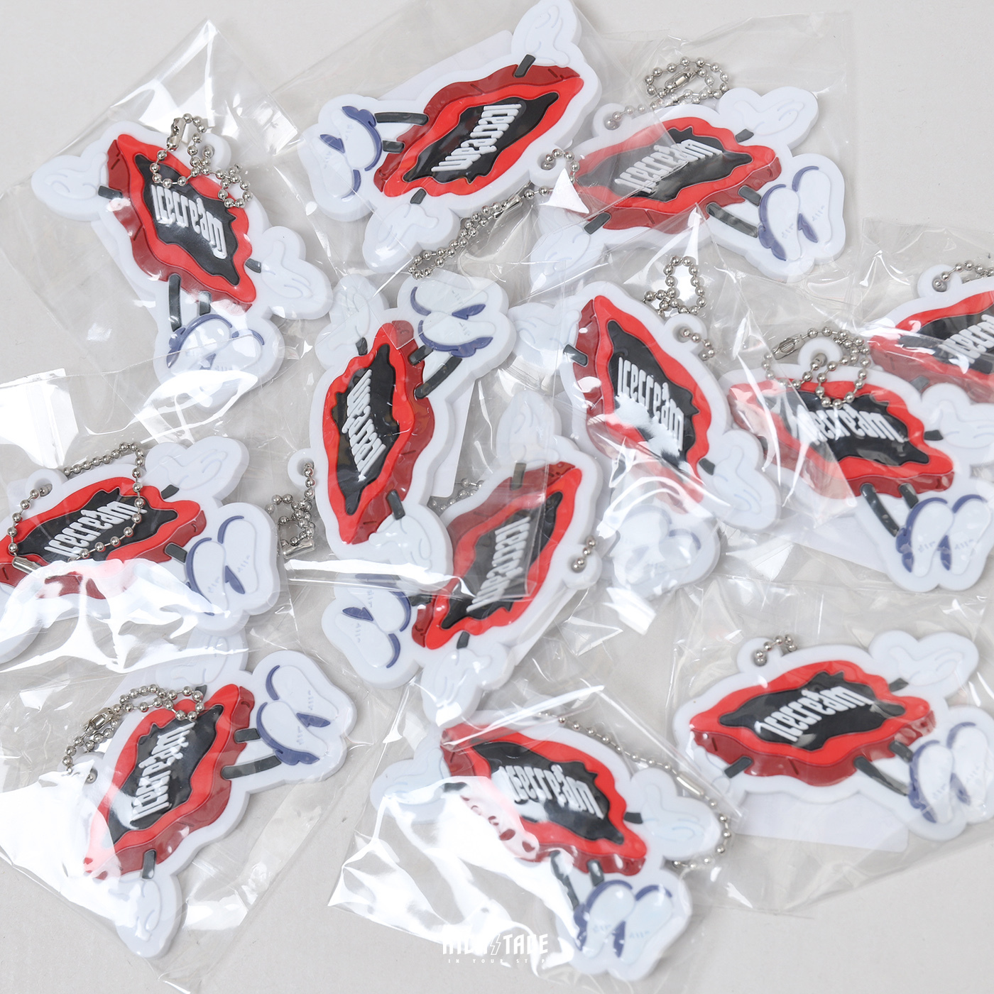 **特價商品無退換**ICE CREAM TIPSY LOGO KEY CHAIN Q版人物 爛醉 掛飾 吊飾 鑰匙圈【431-3806】