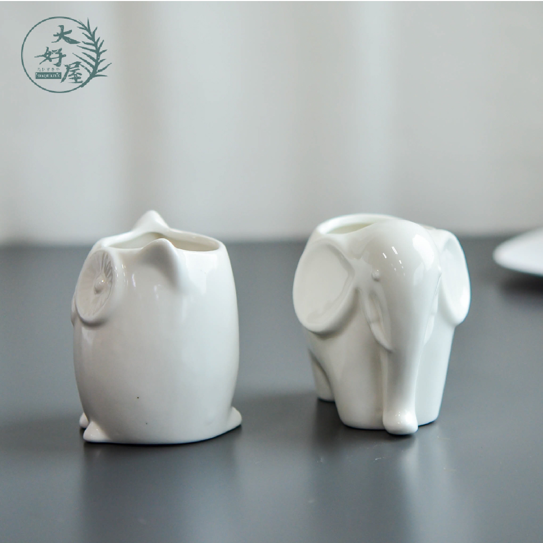 動物造型陶瓷盆器