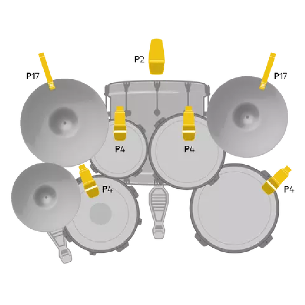 AKG AKG / Drum Set Session I 鼓組收音麥克風套組(7件組) (台灣代理公司貨) 第 4 張圖片｜三峽鼓 / 打擊