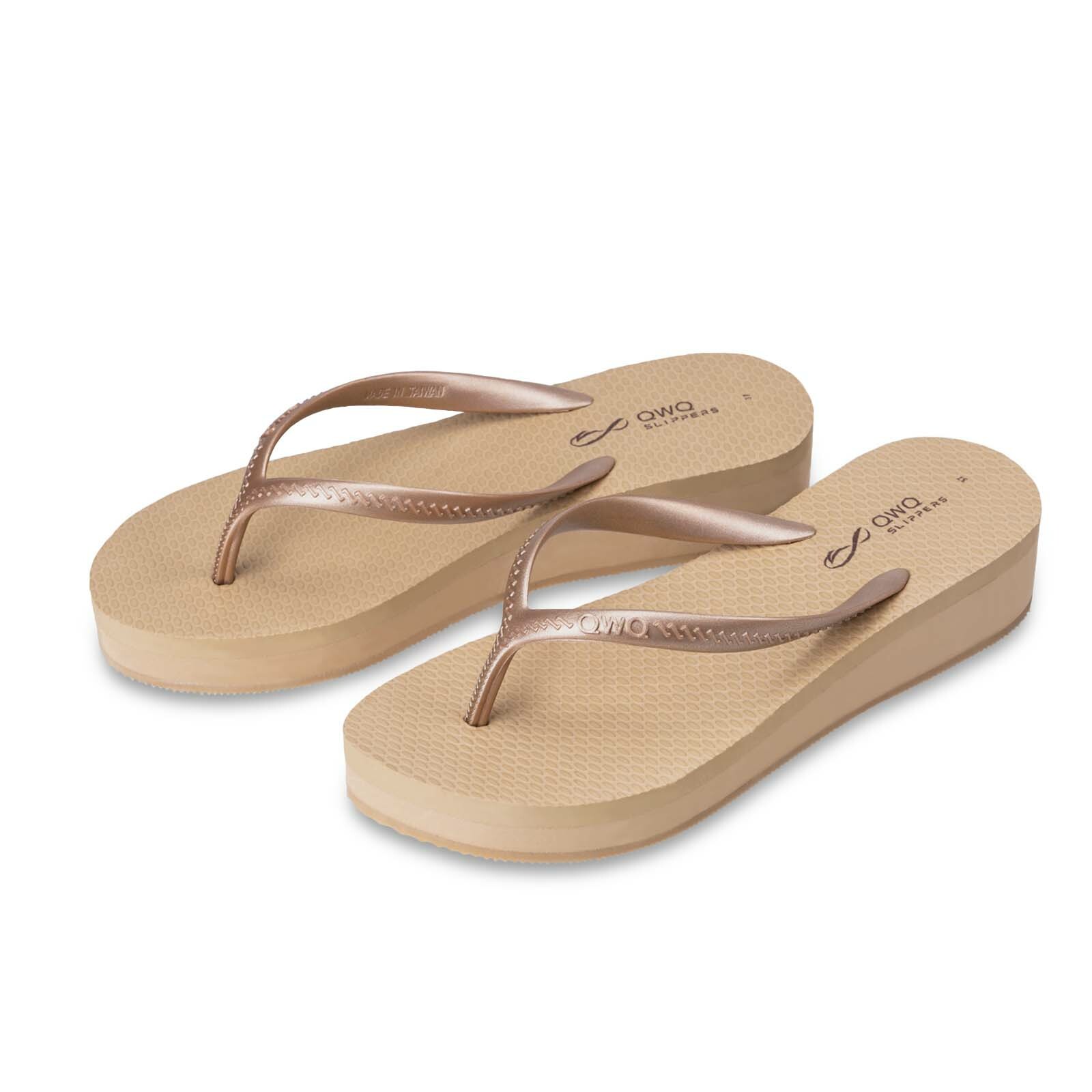 新版 經典厚底3公分 Higher系列 古銅金