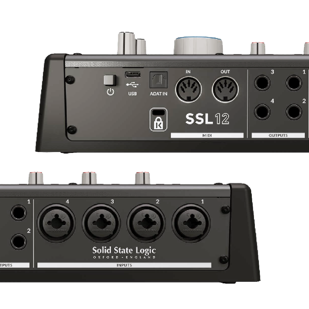 Solid State Logic Solid State Logic / SSL12 12in/8out USB-C錄音介面 第 4 張圖片｜三峽錄音 / 音響