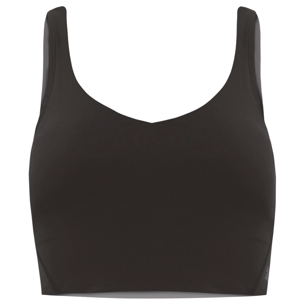 女款美背彈力運動內衣 黑