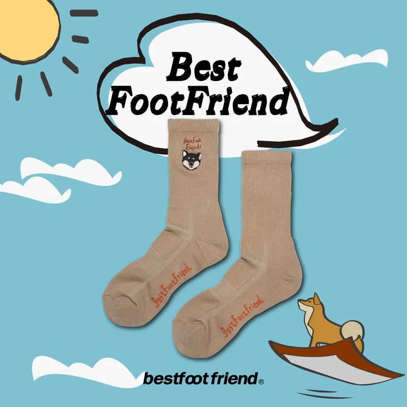 BFF SHIBA INU / 柴犬長襪 三色 BF23005