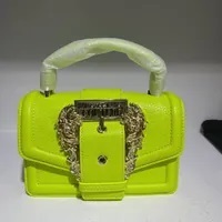 [S] VERSACE COUTURE 74VA4BF6 ZS413 110 COUTURE 01 GRAINY PU BAG,GREEN, 8052019145106 (SVC16)