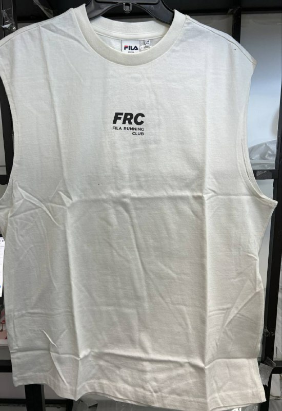 [S] FILA GRAPHIC SLEEVELESS,WHITE, FS2RSE2186X-WHI [FINAL SALE] (SFL228)
