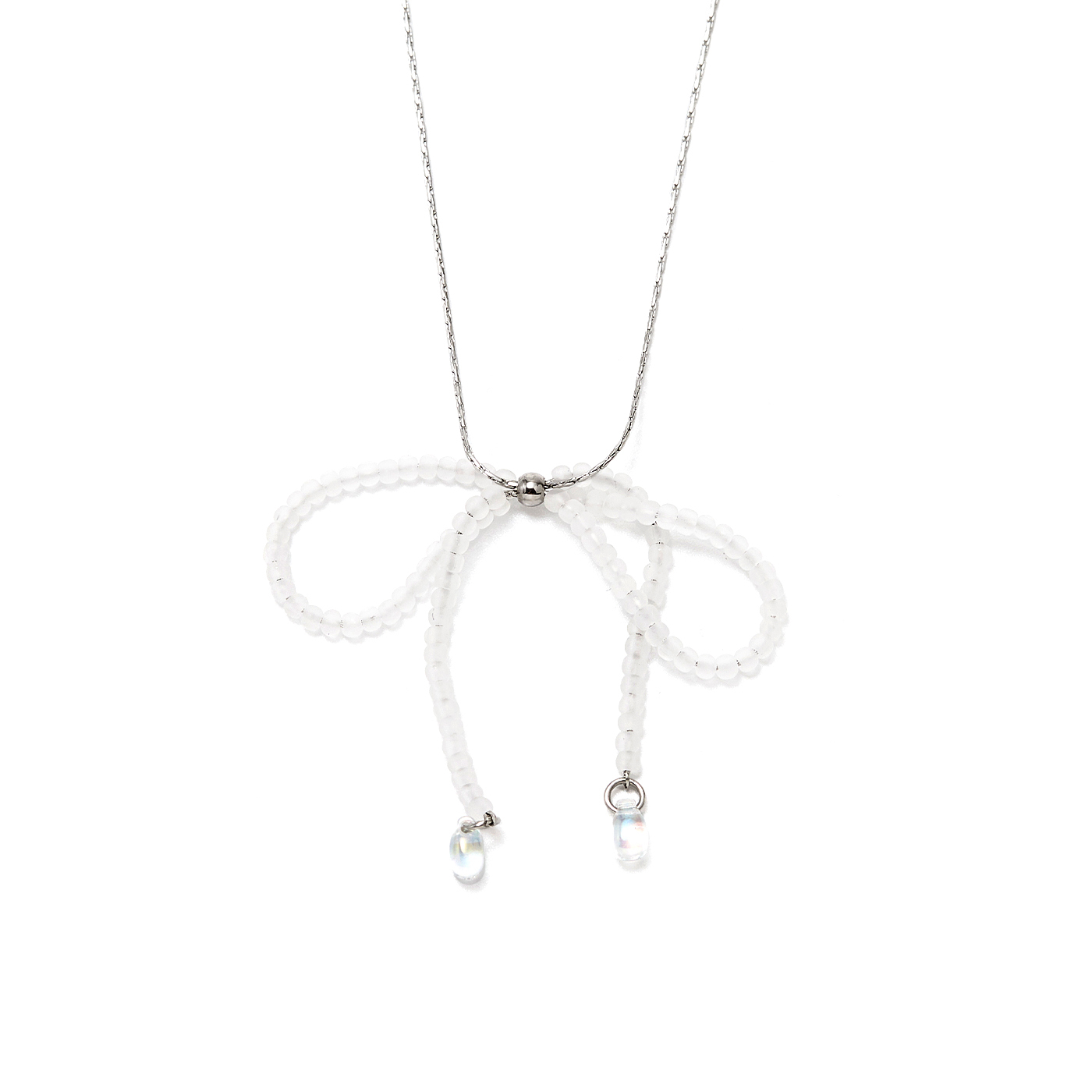 鋼飾,蝴蝶結,項鍊