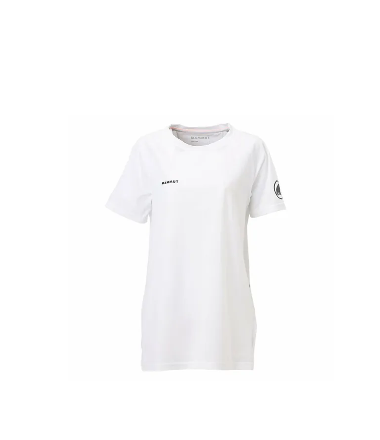 【Mammut 160th anniversary】Mammut QD Logo Print 160 Years T-Shirt AF Women-White