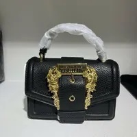 [S] VERSACE COUTURE 74VA4BF6 ZS413 899 COUTURE 01 GRAINY PU BAG,BLACK, 8052019145137 [FINAL SALE] (SVC23)