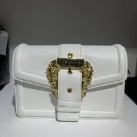 [S] VERSACE COUTURE 74VA4BF1 ZS413 003 COUTURE 01 GRAINY PU BAG,WHITE, 8052019130577 (SVC22)