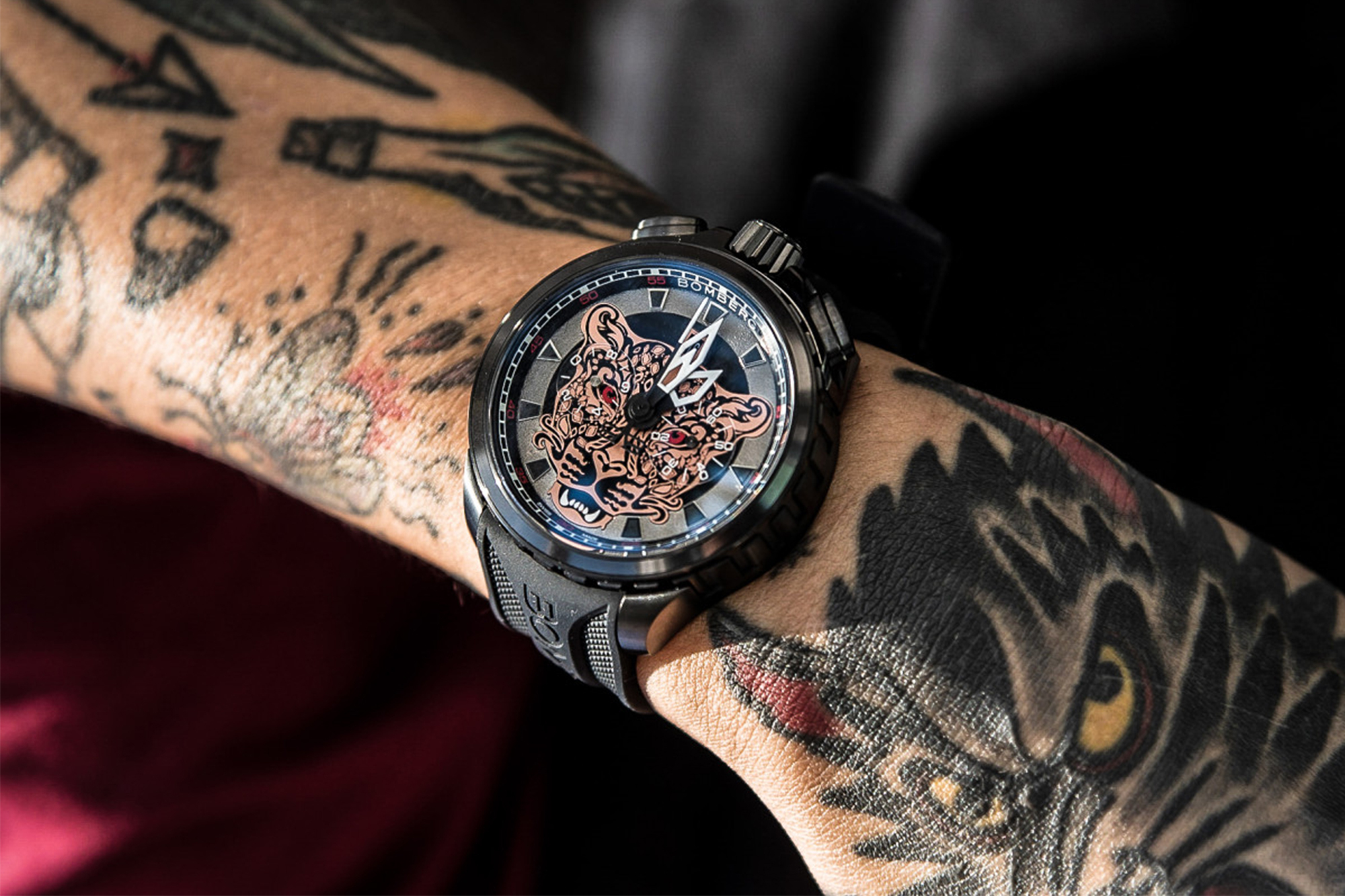 BOMBERG Bolt-68 山林魅影台灣雲豹限量腕錶