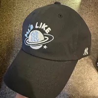 [S] MLB LIKE PLANET UNSTRUCTURED BALL CAP,BLACK, 32CPUE111-50L (SMLB221)