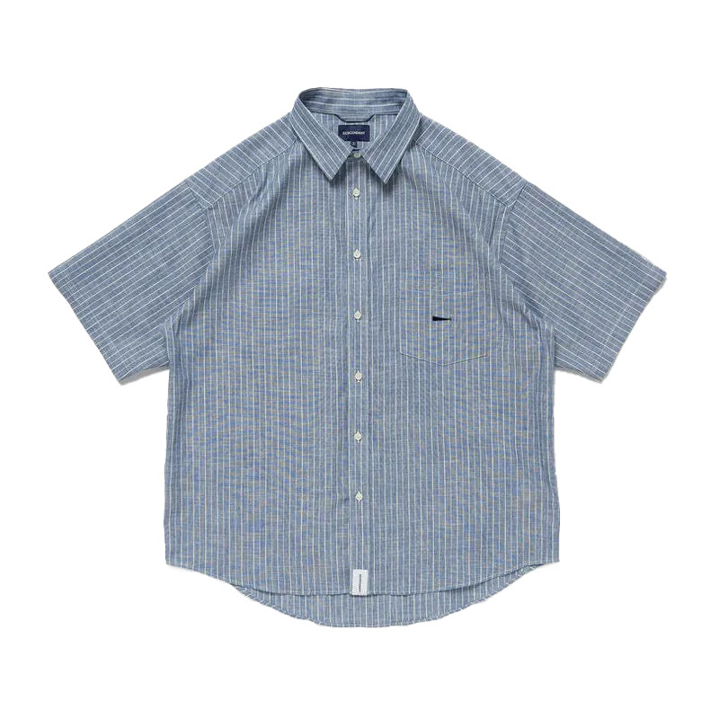 2023SS DESCENDANT KENNEDY'S CHAMBRAY SHIFT 直紋襯衫 現貨