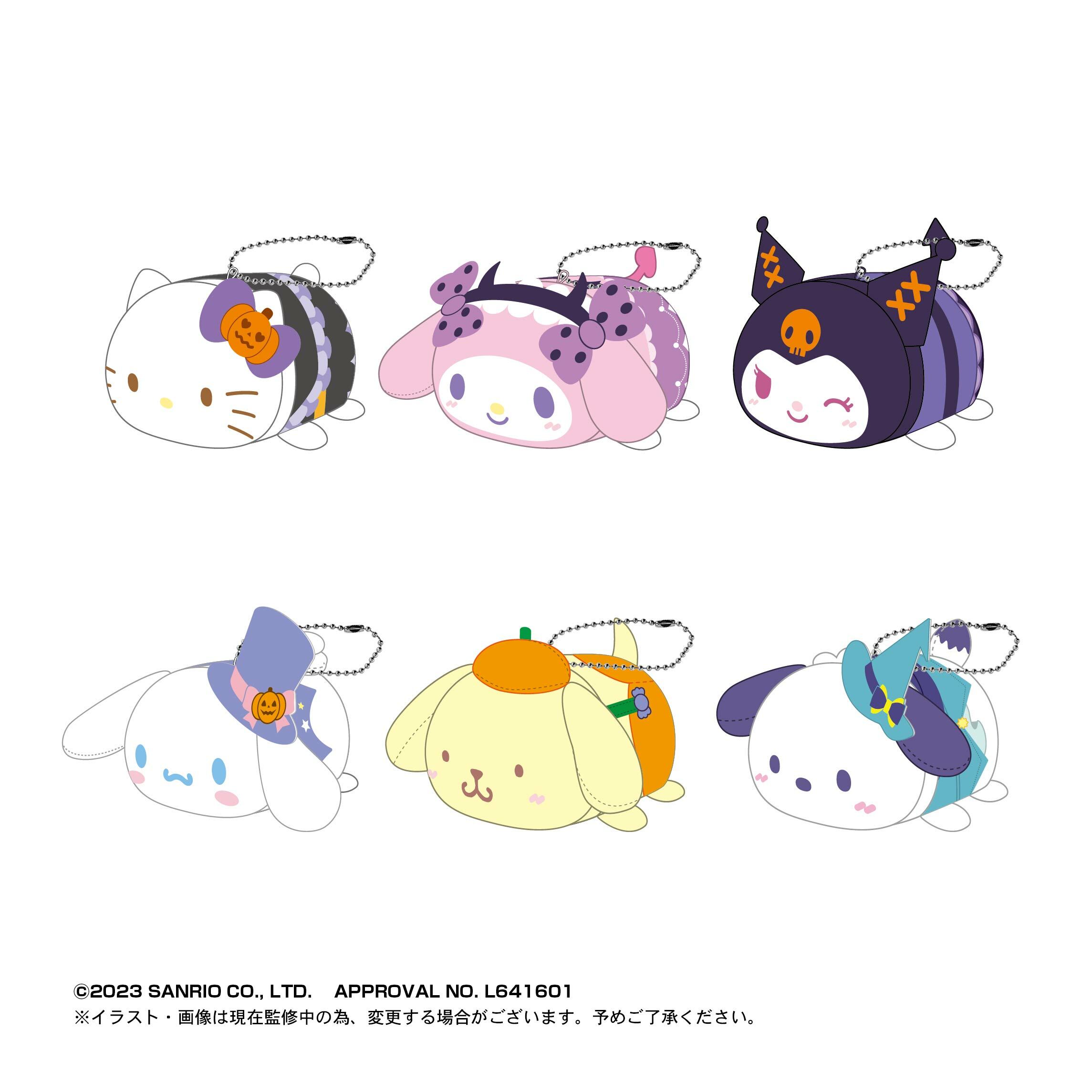 「ACG.GO」「預購」Sanrio Characters Potekoro 5 趴趴公仔SET