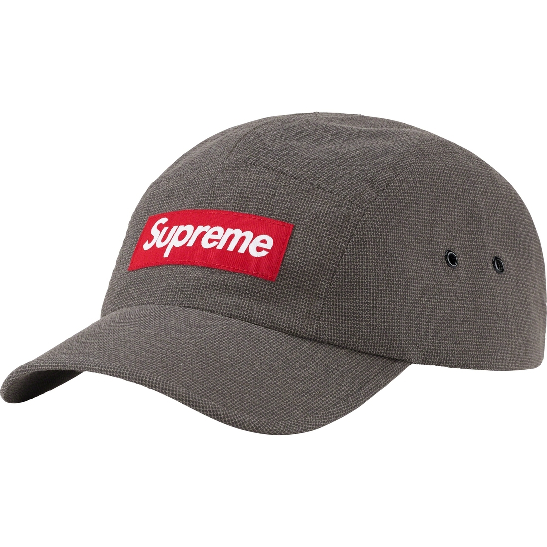 現貨 防水材質聯名款SUPREME KEVLAR CAMP CAP 亞麻布 帆布 BOX LOGO 五分帽 老帽
