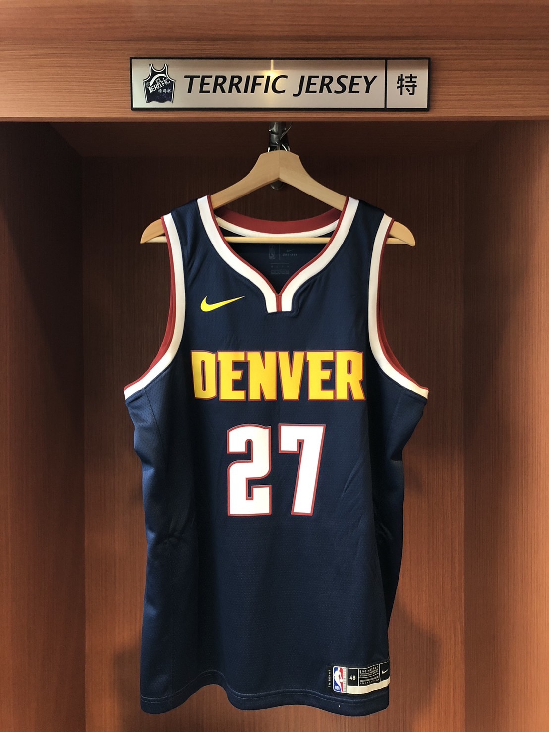 NBA球衣 Jamal Murray 丹佛金塊深藍 Icon Nike Swingman 球迷版 熱轉印 全新