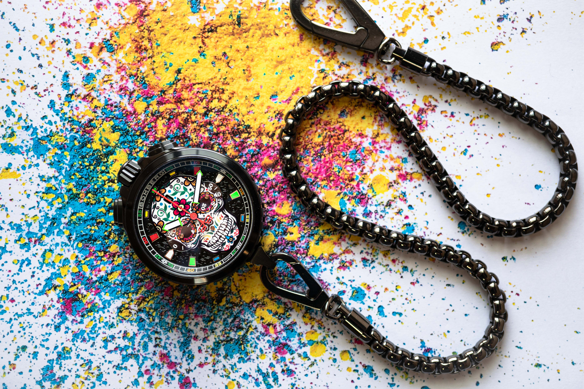 糖果骷髏過亡靈 炸彈錶Bolt-68 Heritage復刻系列腕錶