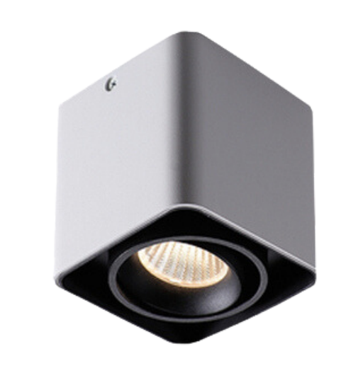 (熱賣款式) C1-lighting 圓邊單頭GU10盒仔燈 (全白/全黑/外白內黑)