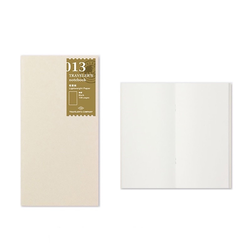 TRC Traveler’s notebook TN 標準 補充系列 013 輕量紙