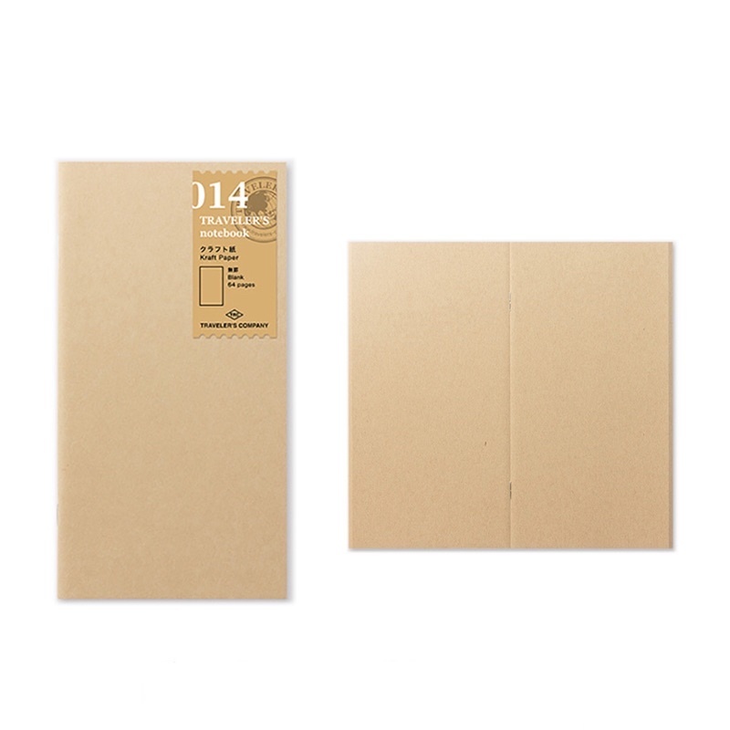TRC Traveler’s notebook TN 標準 補充系列 014 牛皮紙