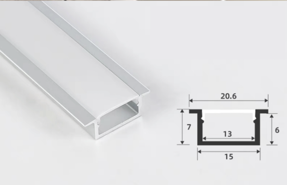 C1-lighting 暗裝1米鋁糟