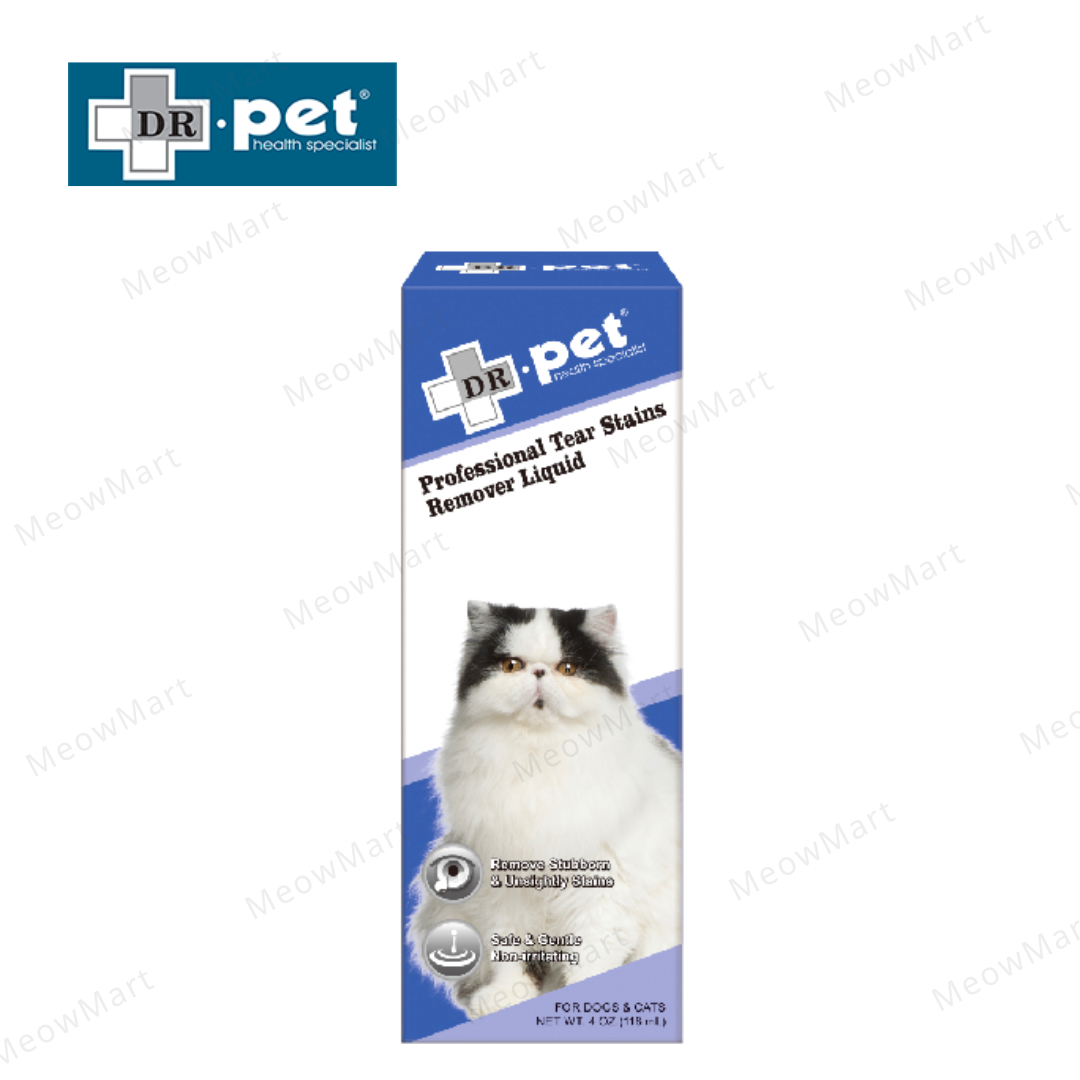 DR.pet 專業淚痕清潔液 118ml (貓狗適用)