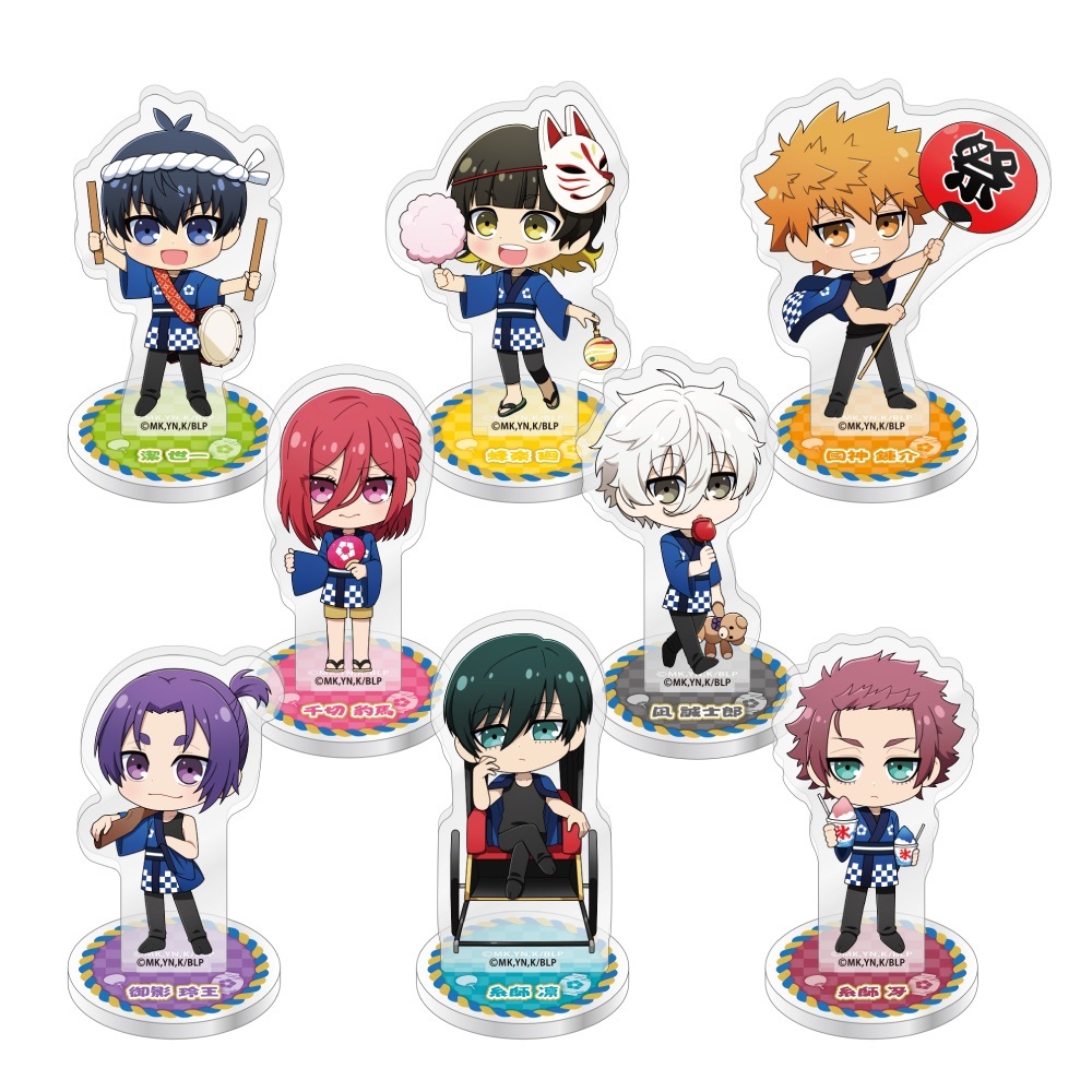 「ACG.GO」「預購」BLUE LOCK 藍色監獄 ×神田明神 Chibi Chara 亞克力立牌 SET