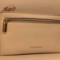 [S] COCCINELLE E593F19D880-H11TU ZIP COIN PURSE,WHITE, 8059978532237 (SCC55)