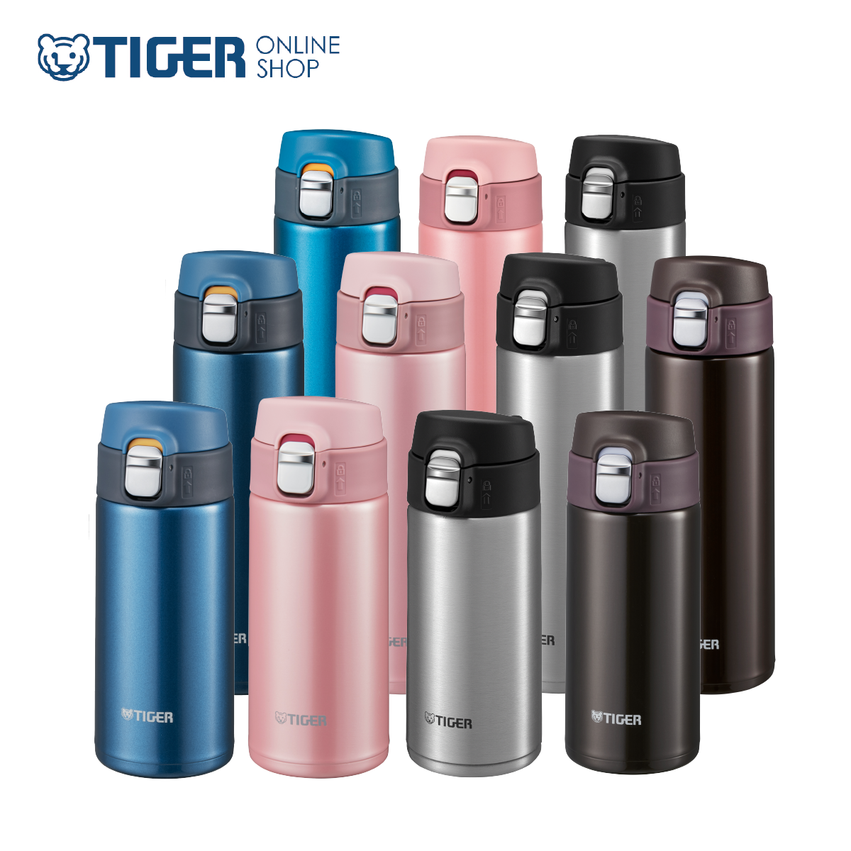 Ultra Light Flip Cap Stainless Steel Thermal Bottle MMJ