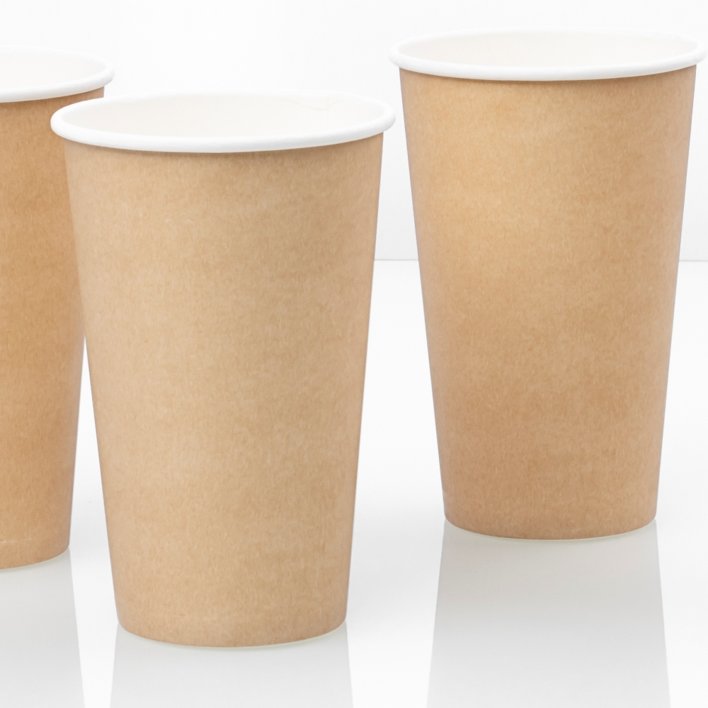 公版冷熱共用杯 16oz 牛皮